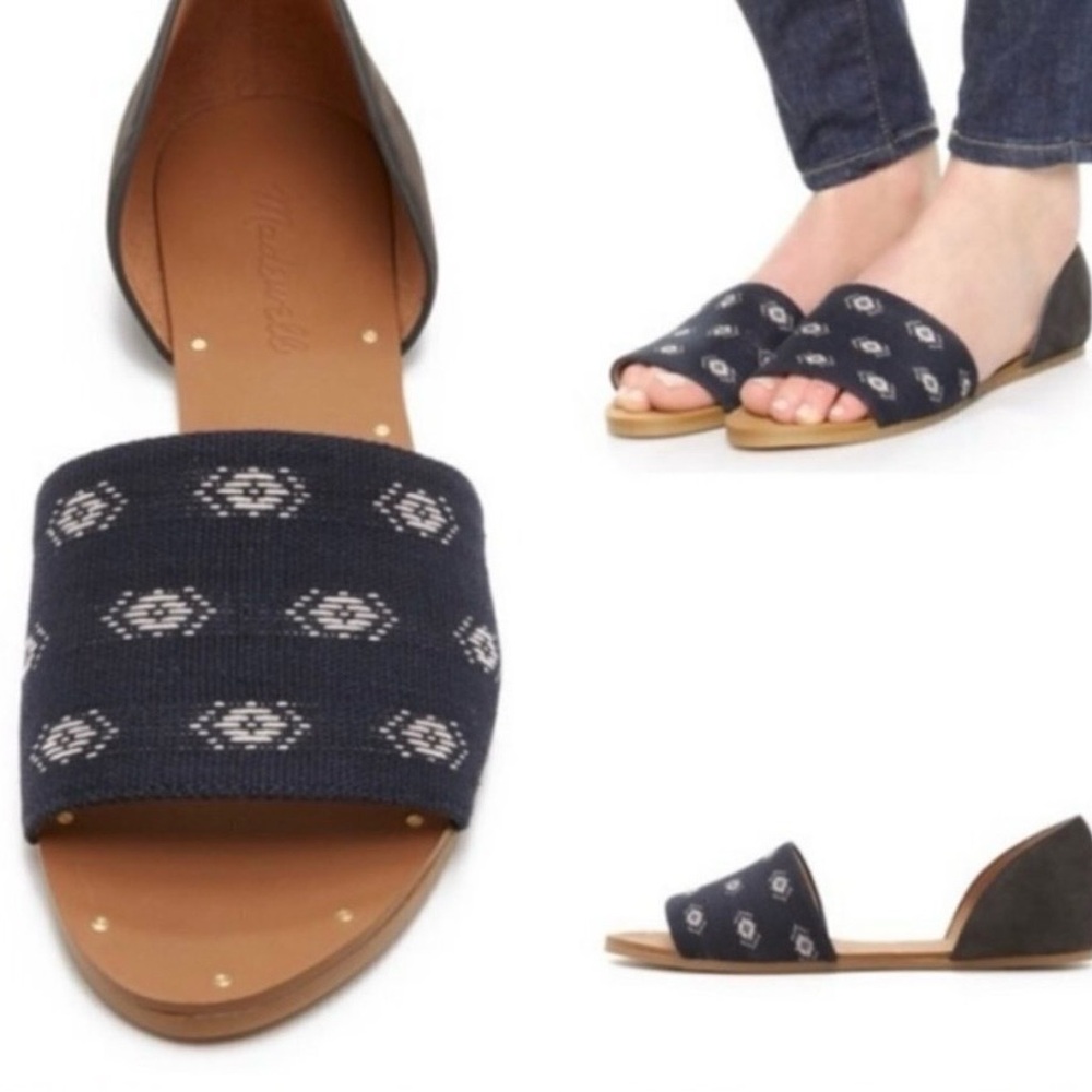 Madewell Thea Diamond Stitch Sandal